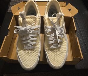 Nike Cream and White Sneakers